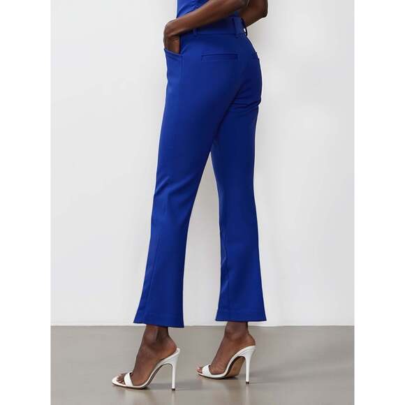 New York & Company All-Season Stretch Mid Rise Bootcut Pant Size 44 / BLUE - BLU - Picture 3 of 3